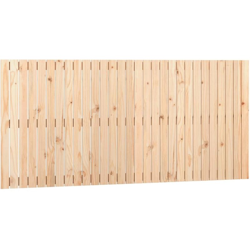 Vidaxl TĂȘte De Lit Murale 185x3x90 Cm Bois Massif De Pin