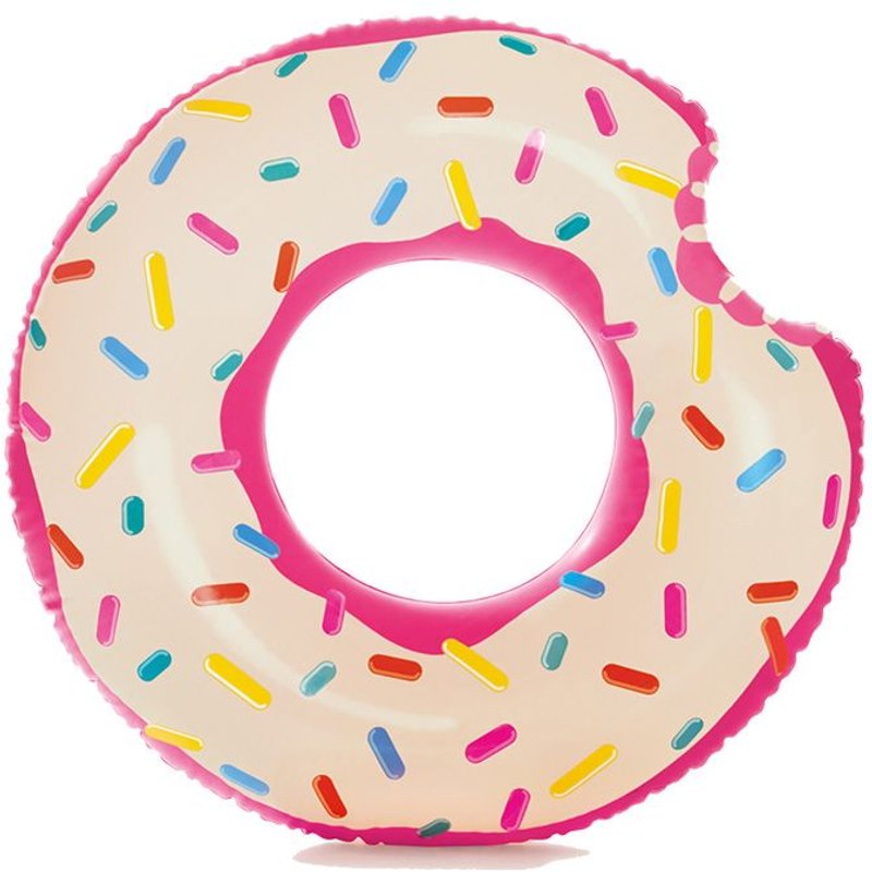 Intex Bouée Tube Donuts 107cm - Jeux De Piscine