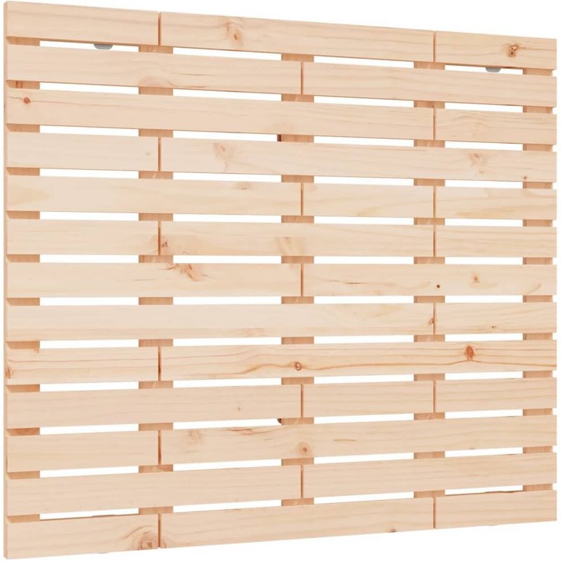 Vidaxl Tête De Lit Murale 126x3x91,5 Cm Bois Massif De Pin