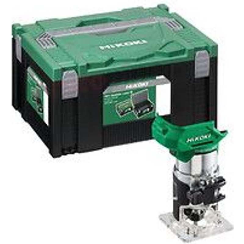 Affleureuse 18V HIKOKI M1808DAW2Z dans coffret HSC III - Machine nue