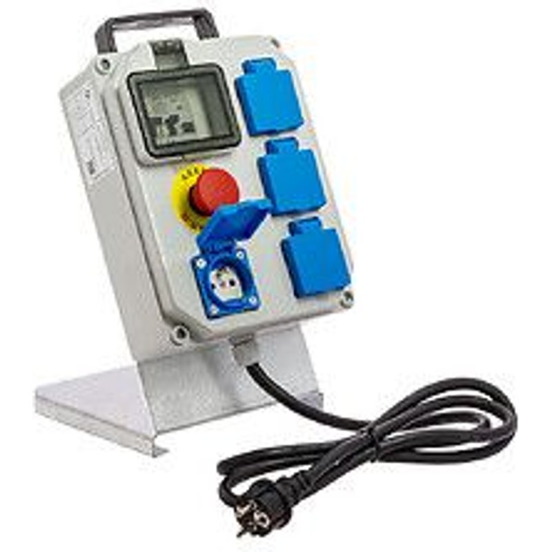 Coffret de chantier précâblé, monophasé avec piétement-Batilec