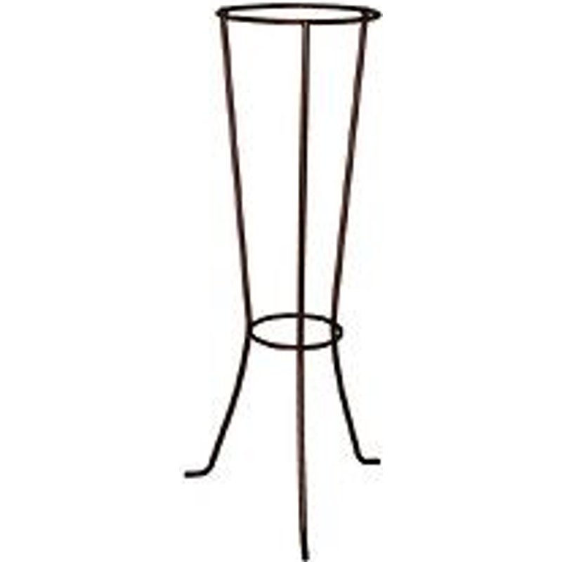 Colonne fer vieilli H. 78 pour pot 24-26 cm - Acier époxy