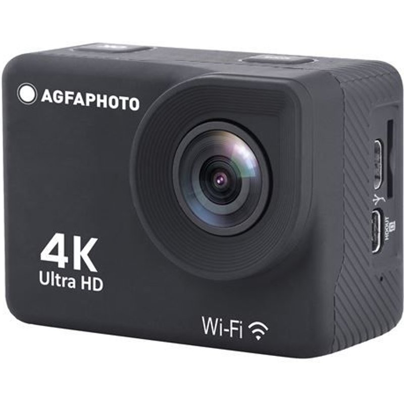 AgfaPhoto Realimove AC9000 - Caméra de poche - 4K / 30 pi/s - 12.0 MP - Wi-Fi