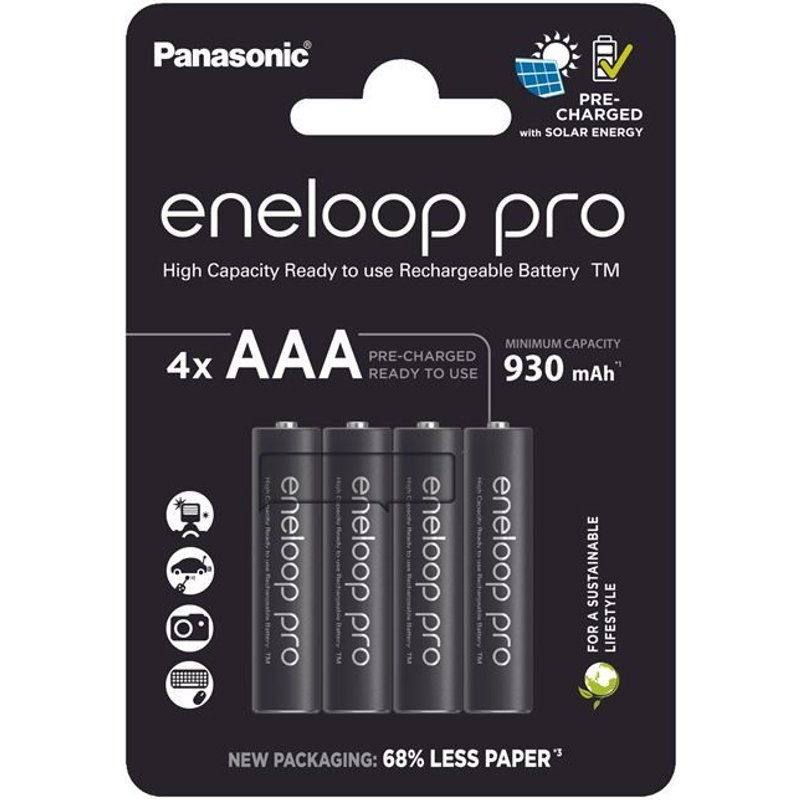 Pana Eneloop Pro 930ma 4x Aaa