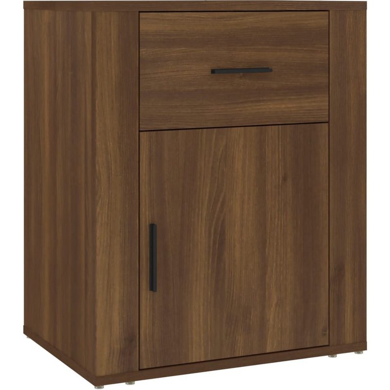 Vidaxl Table De Chevet ChĂȘne Marron 50x36x60 Cm Bois D'ingĂ©nierie