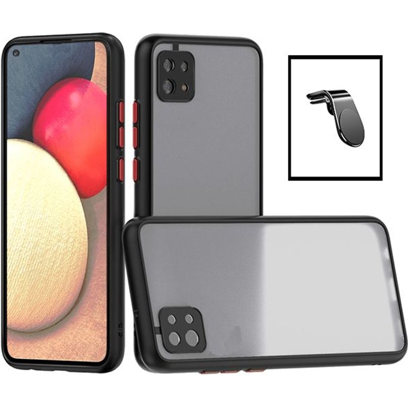 Kit Coque antichoc caméra protection + Support Magnétique L Conduite en Toute Sécurité pour Xiaomi Mi 11 Lite - noir