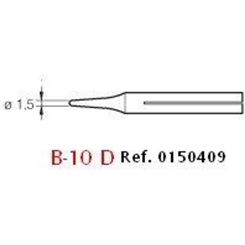 JBC 0150409 Pointe pour fer à souder LD B10D