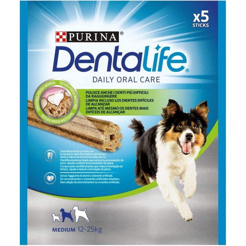 Purina Sachet Dentalife Chiens De Taille Moyenne 15 Btonnets