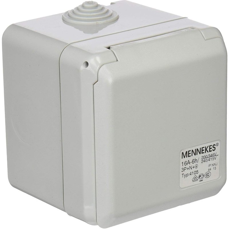 MENNEKES 4105 Prise murale CEE 16 A 5 pĂ´les