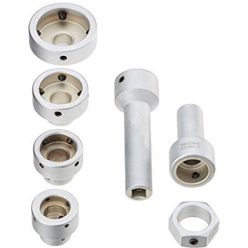 SW-stahl porte-filières verlängerungssatz 7 tarauds m3-m14-diamètre : 20-38 mm - 82280L