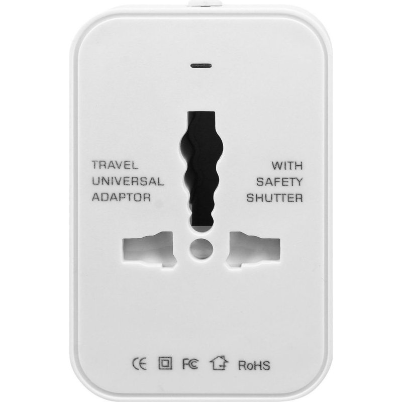 C?ble alimentation AVIZAR 4 en 1 Prises EU / UK / USA / AUS