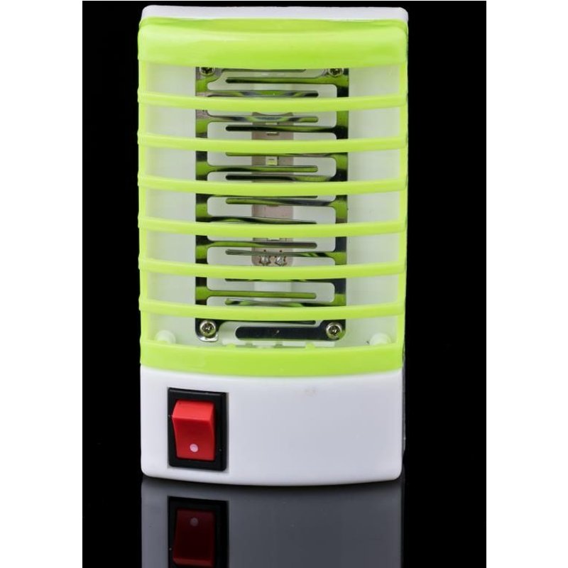 Mini lampe électrique anti-moustiques, prise ue 220V, LED, piège à insectes volants 04- EU plug
