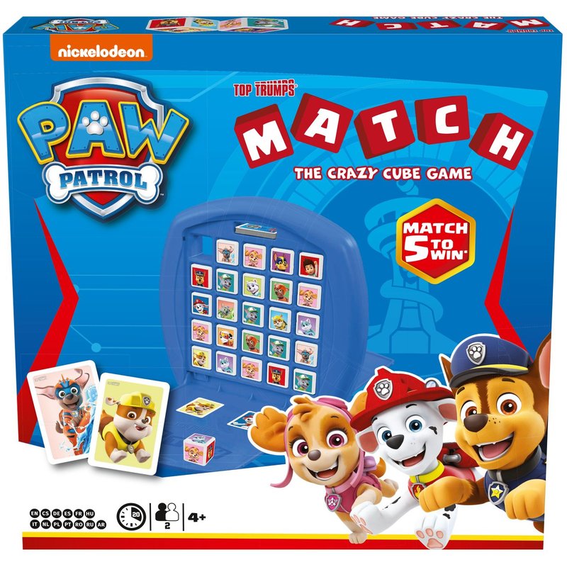 Winning Moves Match Pat Patrouille