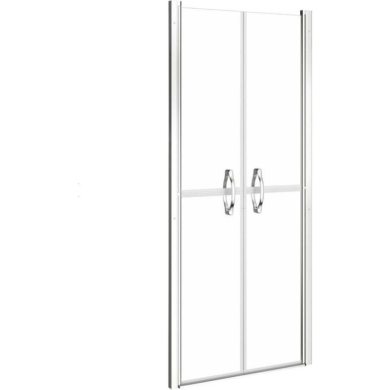 vidaXL Porte de douche ESG transparent 101x190 cm