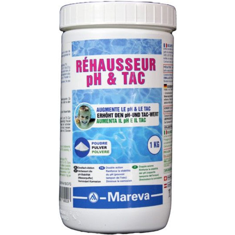 Réhausseur PH et TAC MAREVA - 1 Kg - 160021