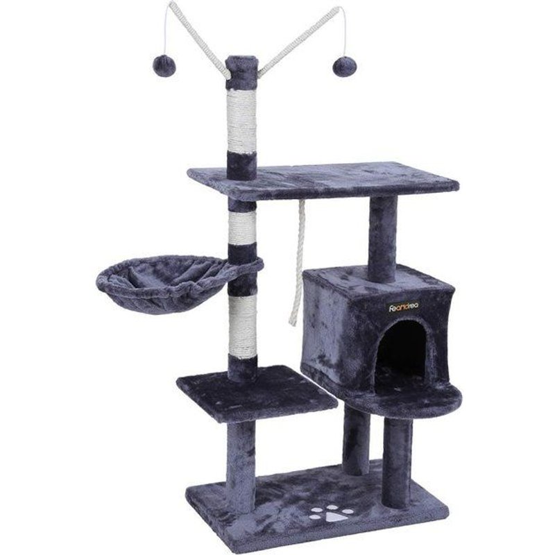 Arbre À Chat 134 Cm Gris Foncé