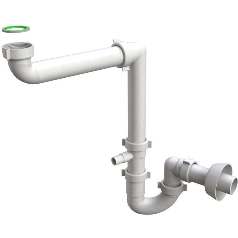 PIÈGE À ÉVIER À UNE CUVETTE PEU ENCOMBRANT SPACE 1B