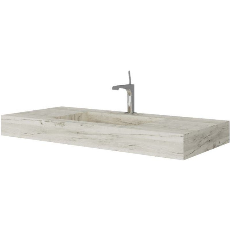 VASQUE EN HPL CM. 100 BAIN CENTRAL CHÊNE GLACE