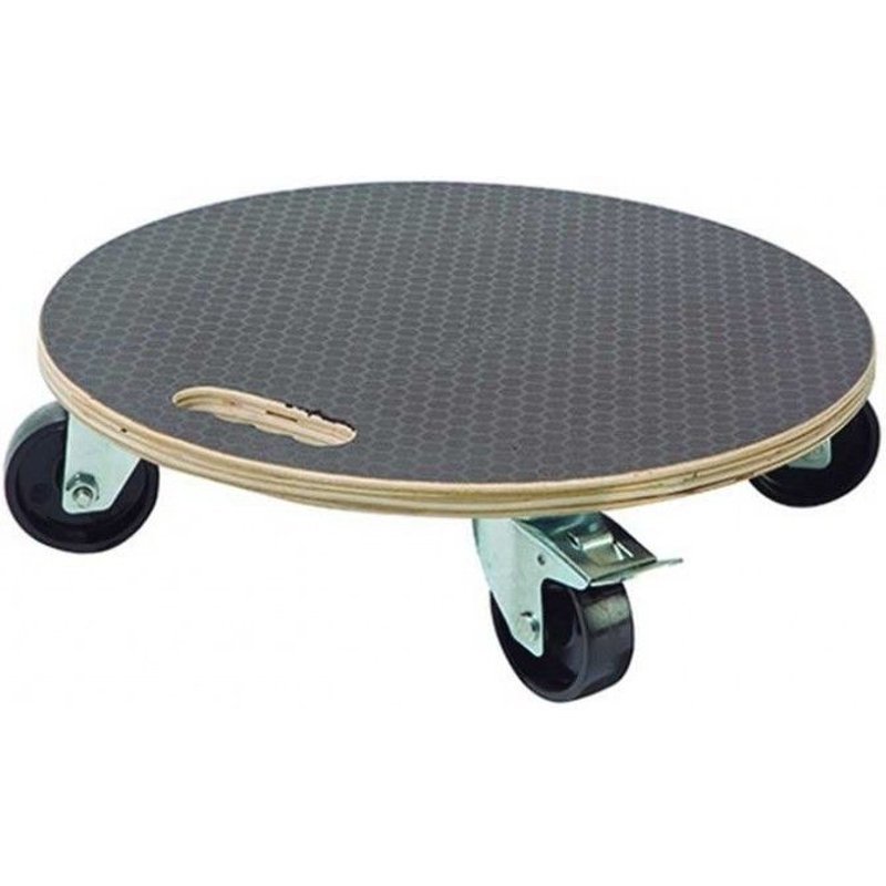 Support à roulettes ""Flora Roll Strong"" - 40 cm - bois très résistant