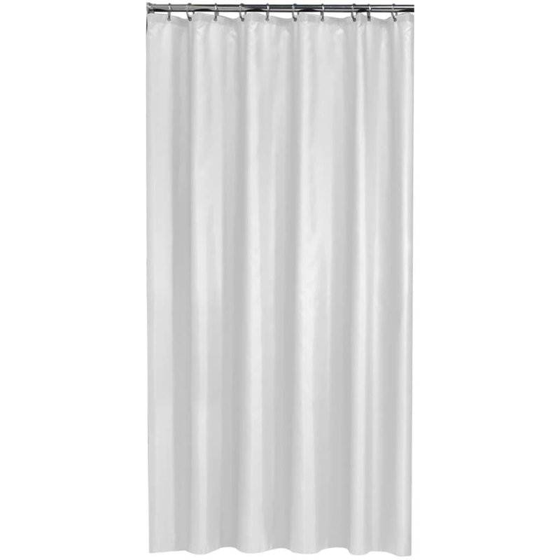 Pellet - Rideau de douche vinyl Sealskin uni blanc 200 x 180 cm - 149715