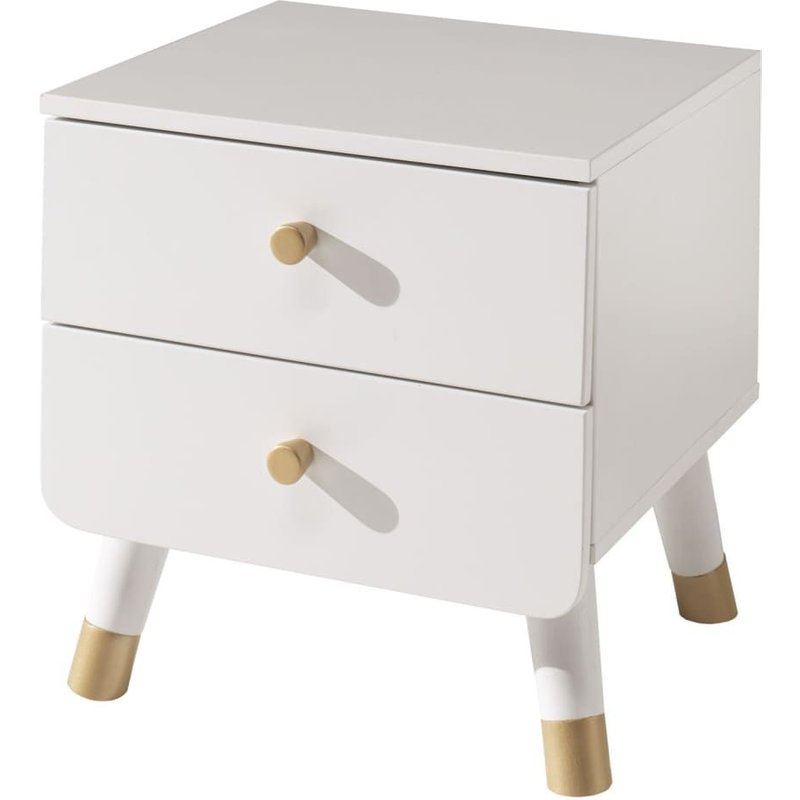 Vipack Chevet Billy Blanc Satin