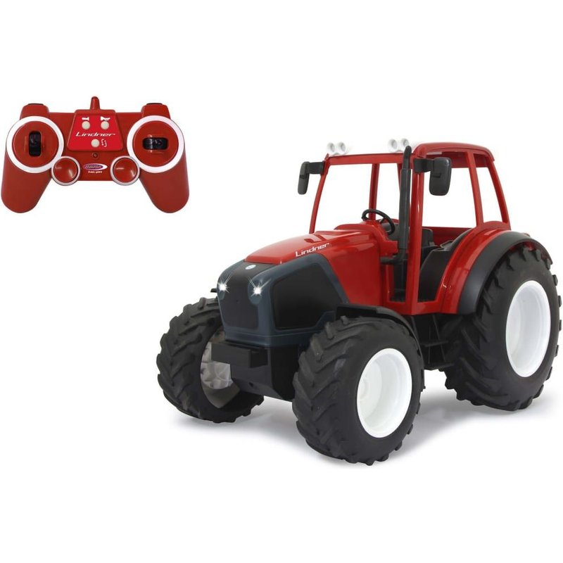 JAMARA Tracteur télécommandé Lindner Geotrac 1:16 Rouge