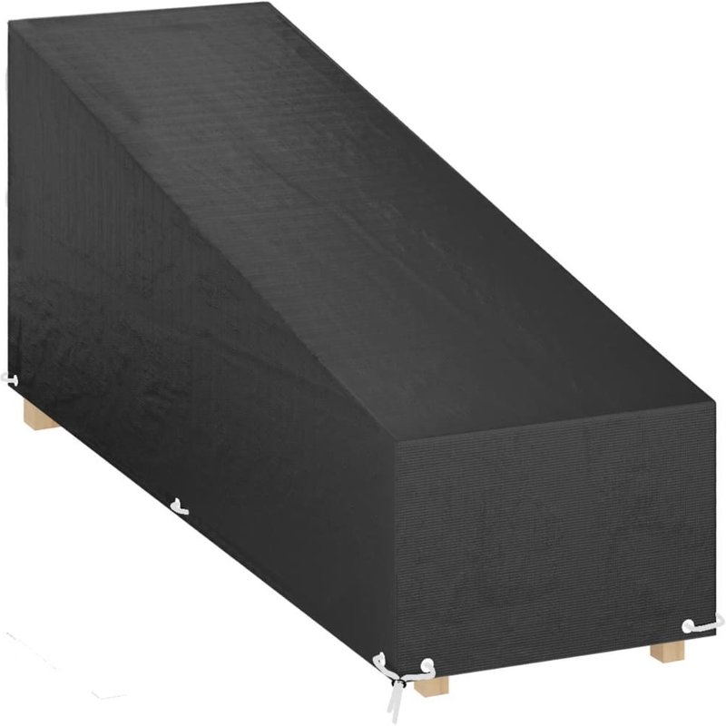 Vidaxl Housse De Chaise Longue 12 Oeillets 205x75x40/70 Cm Polyéthylène