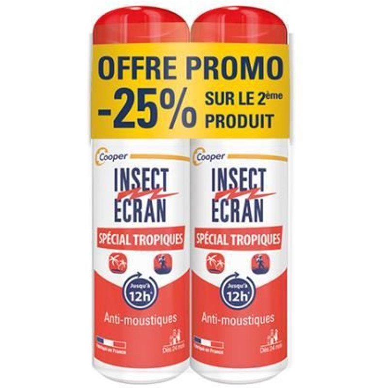 Insect Ecran Spécial tropiques 2x75ml