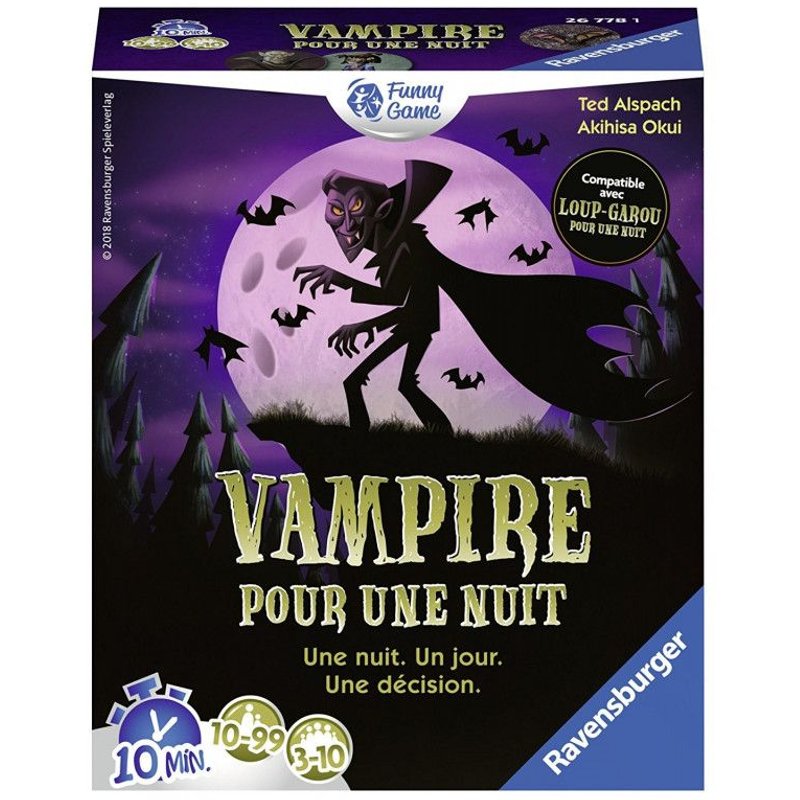 Ravensburger Vampire Pour Une Nuit