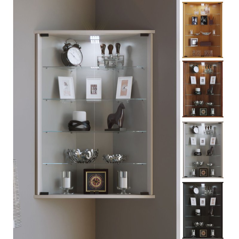 VCM Vitrine suspendue Vitrine murale Vitrine d'angle Vecko Vitrine suspendue Vitrine murale Vitrine d'angle Vecko