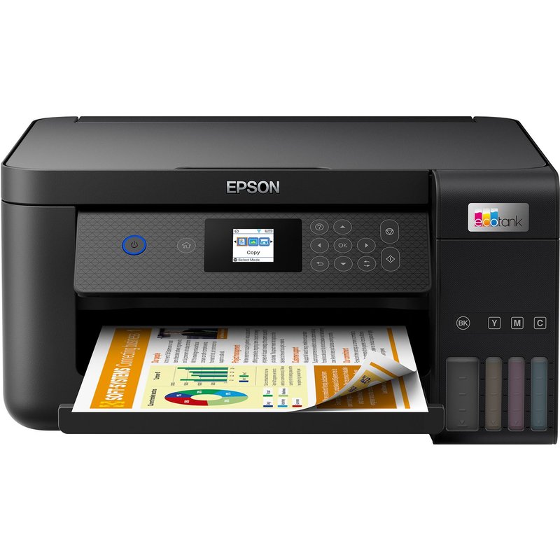 Imprimante multifonction Epson EcoTank ET-2850 jet d'encre A4 5760 x 1440 DPI Wifi écran LCD