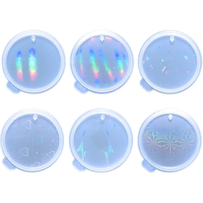 Round Earring Necklace Pendant Casting Silicone Mould Diy Crafts Jewelry Mold