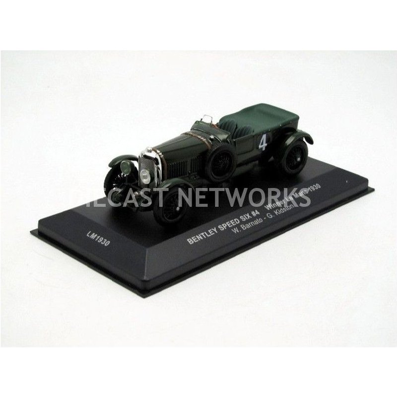 Ixo 1/43 - Lm1930 - Bentley Speed Six - Winner Le Mans 1930-Ixo