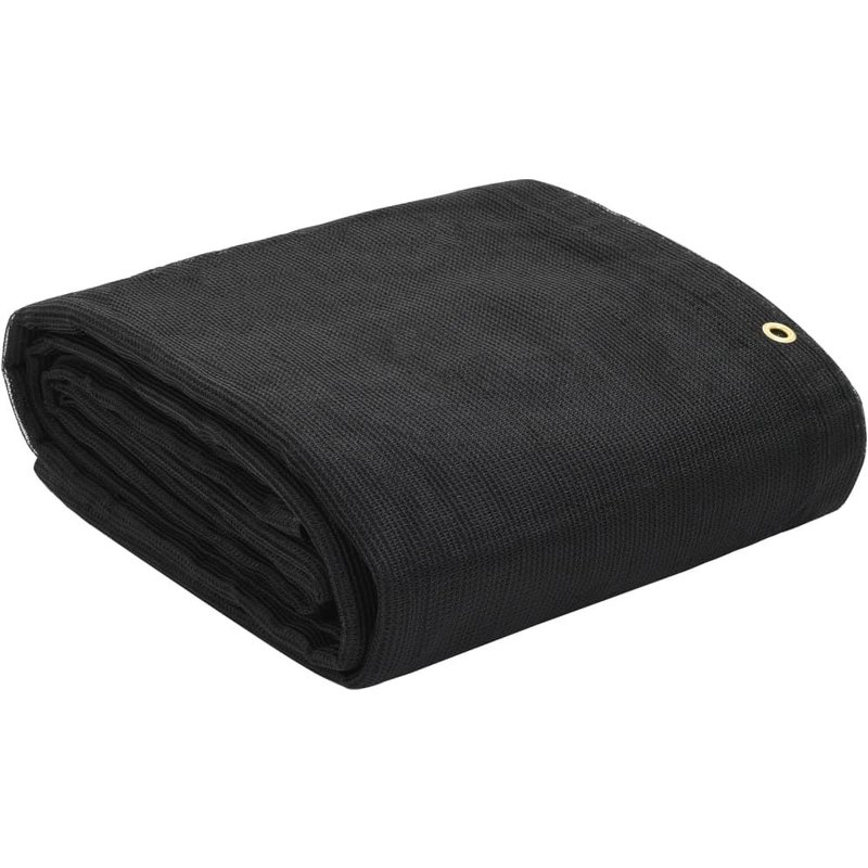 Filet de conteneur PEHD 3,5 x 7 m Noir