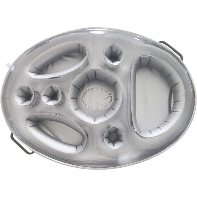 Porte Gobelet Gonflable Porte Gobelet Piscine Porte Bière Flottant Plateau Flottant Sous Verres De Piscine Pour Pool Party 70 X 50 Cm