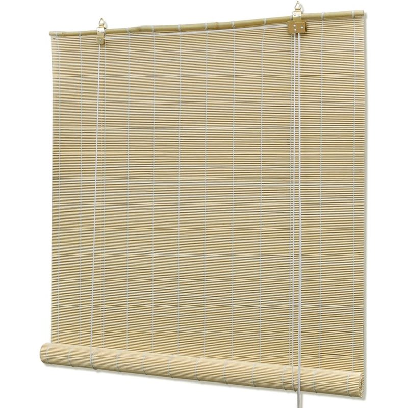 Store à rouleau Bambou naturel 80 x 160 cm