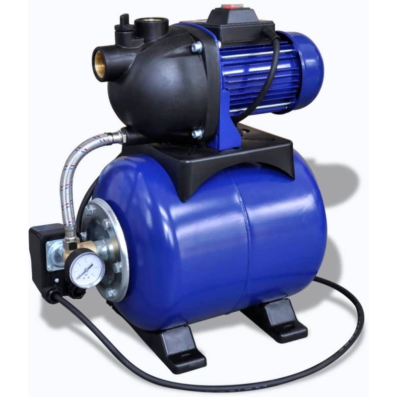 Pompe de jardin électrique 1200W en bleu