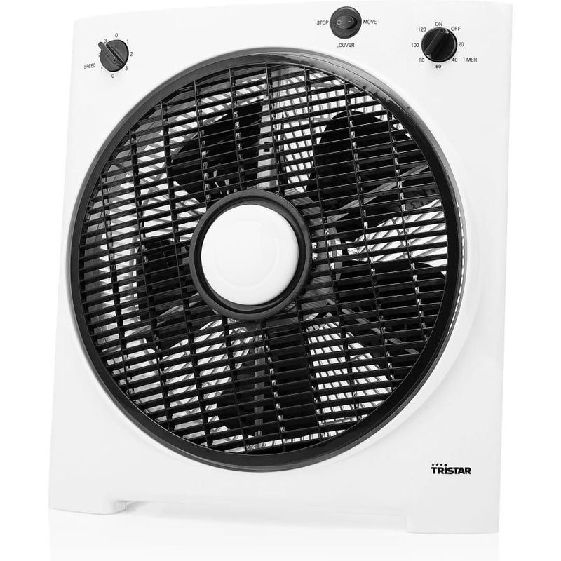 tristar - ventilateur de table 40w 30cm 3 vitesses - ve5858
