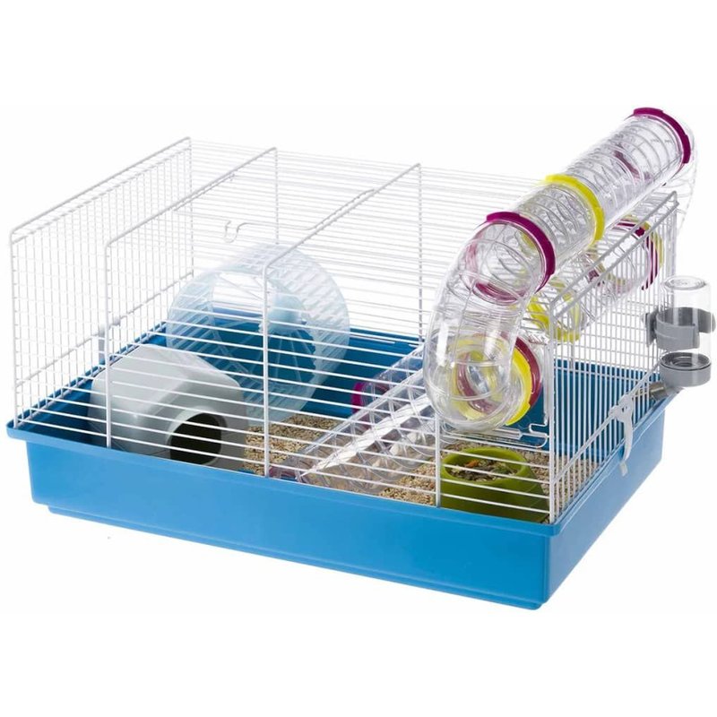 Cage Hamster Ferplast Avec Tunnel Paula Blanche