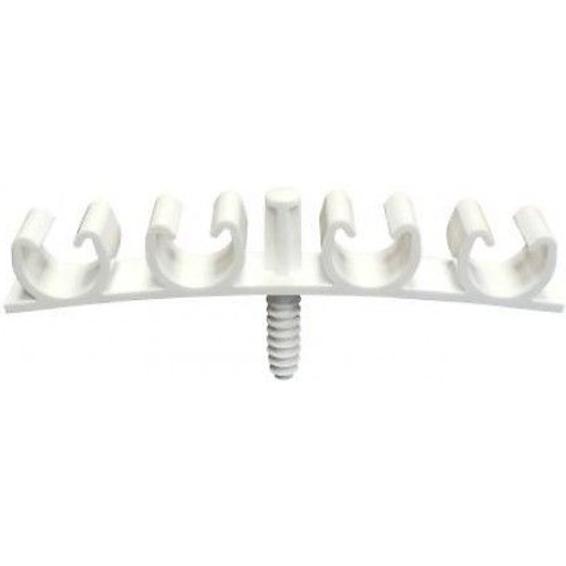 Fix Ring plomberie quadruple 16-20 mm blanc par 25 ING FIXATIONS