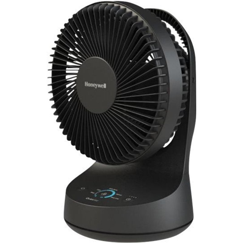 Honeywell QuietSet 5 HTF337BE4 - Ventilateur - plateau de table - noir