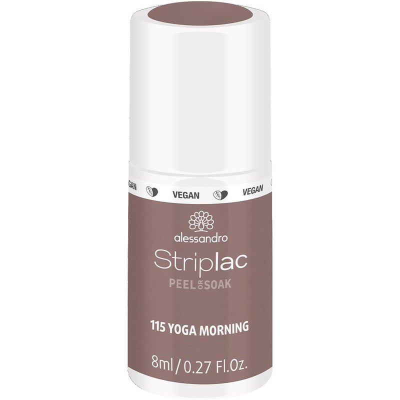 Alessandro - Striplac Peel Or Soak Yoga Morning 8 Ml Vernis Semi-Permanent Led Longue Tenuestriplac Striplac Peel Or Soak Yoga Morning 8 Ml