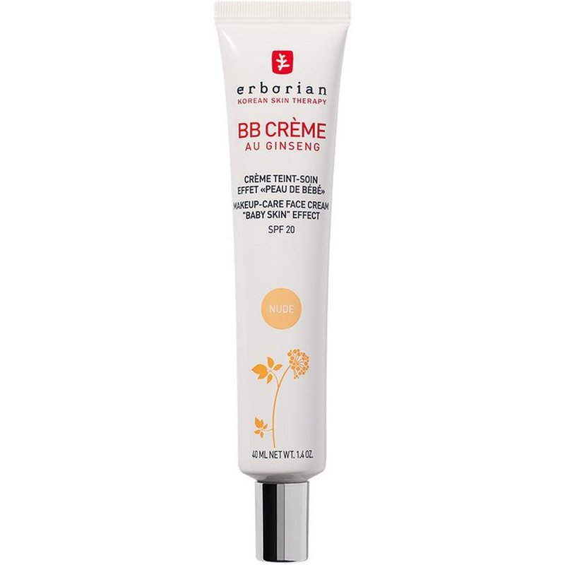 Erborian - Bb Crème Au Ginseng Nude- 40ml Teint-Soin Effet Peau De Bébé" Nude
