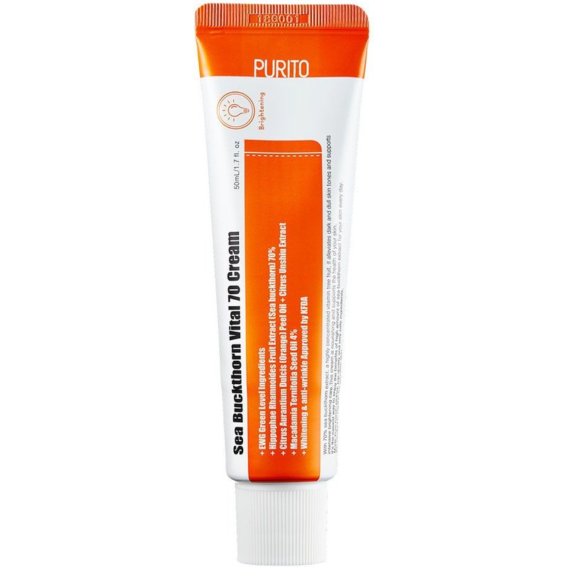 Purito - Purito Sea Buckthorn Vital 70 Cream Créme Visage 50 Ml