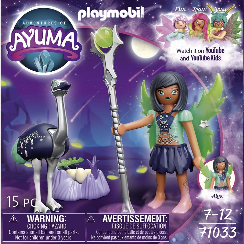 Playmobil 71033 - Moon fairy avec animal de cur