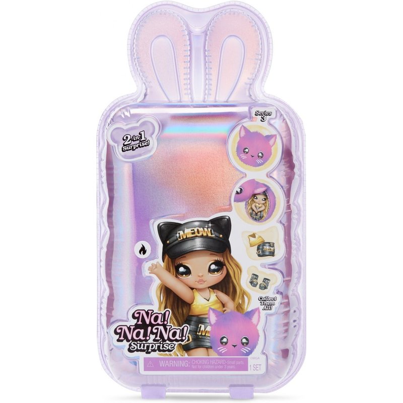 Na Na Na Surprise Na ! Na ! Na ! Surprise - Pom Doll - Asst. 2 En Présentoir 9 Pcs