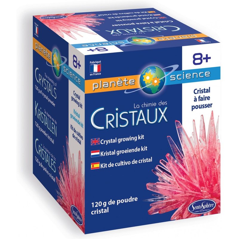 Planète Science Cristal Rouge