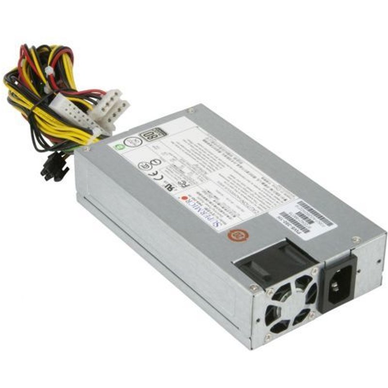 Supermicro PWS-350-1H - Adaptateur secteur (interne) - 80 PLUS Platinum, Alimentation PC, Gris