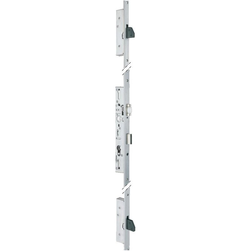 Serrure 3 points - pĂȘnes basculants et pĂȘne rouleau - axe 26 mm - 6374 STREMLER