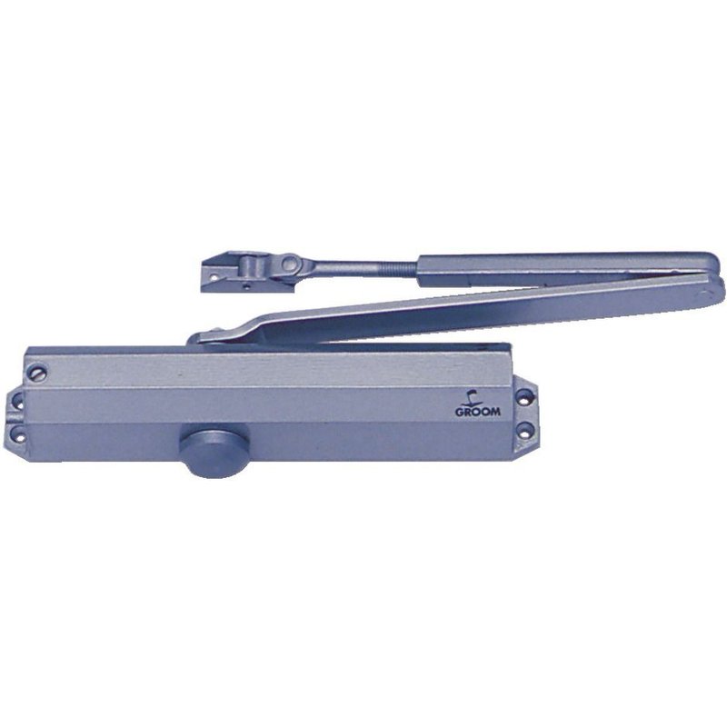 Ferme-porte série GR010 force 2 fourni avec bras réglable - GROOM - 50211X
